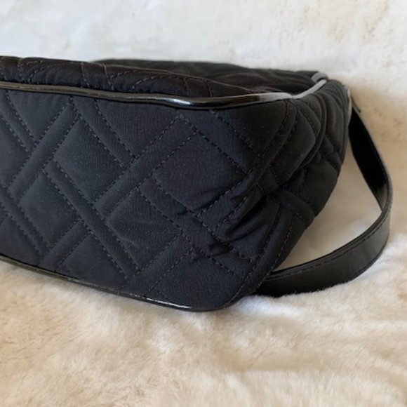 Black Vera Bradley Microfiber Bag - Picture 12 of 14